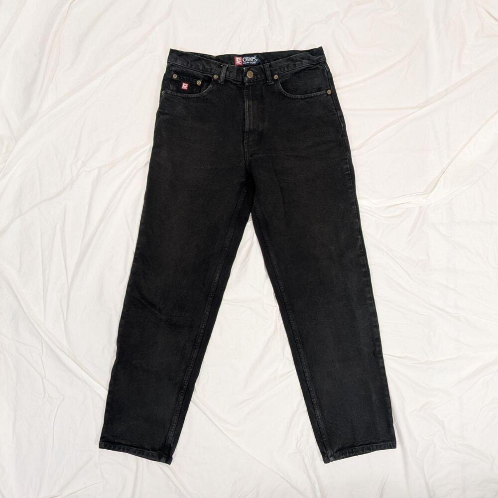 Black rigid denim jeans size 31